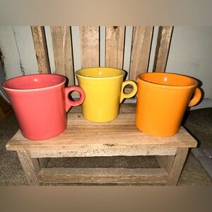 Fiestaware mugs